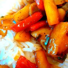 A picture of Sweet and Spicy Chicken Stir-fry.