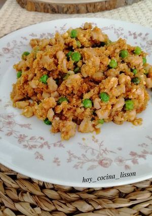 Una foto de Couscous de Coliflor con Pollo