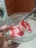 Strawberry pudding