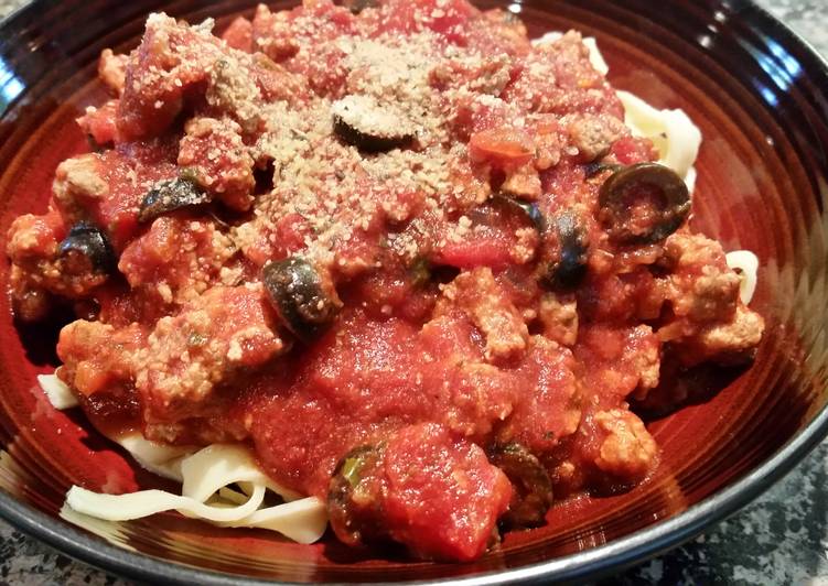 Simple Way to Make Homemade Super thick  homemade spaghetti sauce