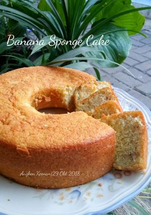 Foto resep Banana Sponge Cake