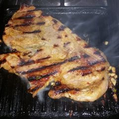 Grilled Pork Vietnamese style A picture of Grilled Pork Vietnamese style.