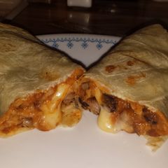 A picture of Grilled steak burritos.