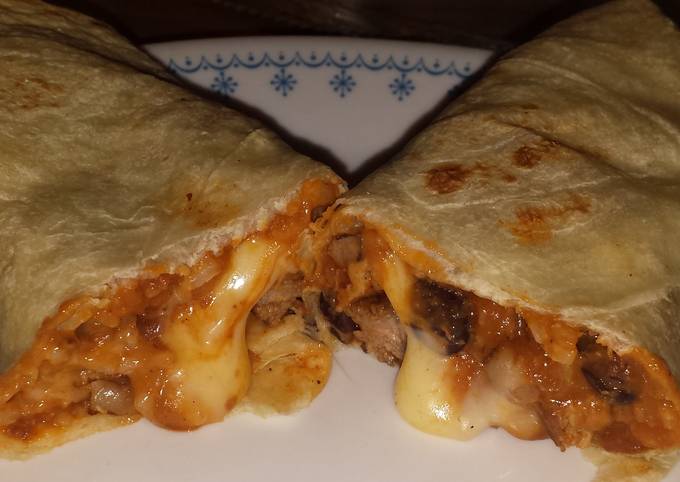 Easiest Way to Make Perfect Grilled steak burritos