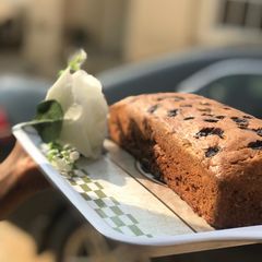 A picture of Banana bread.