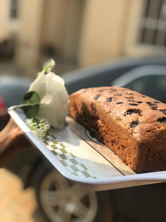 A picture of Banana bread.