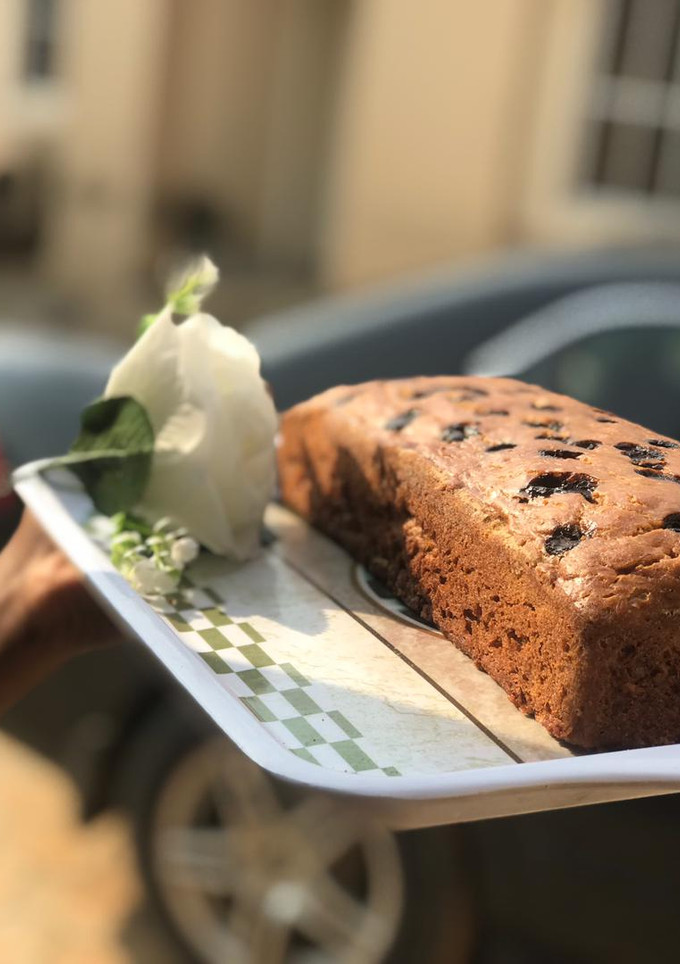 A picture of Banana bread.