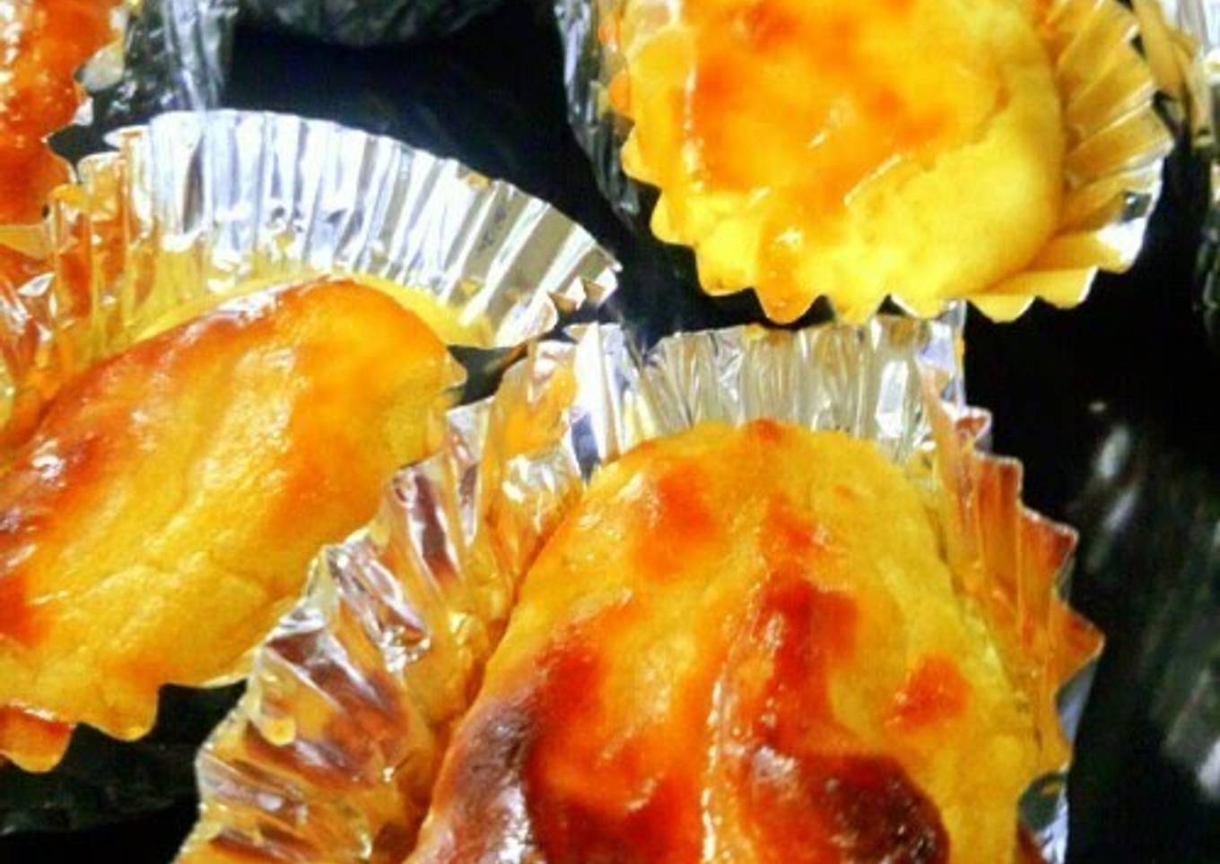 Soft and moist cake with sweet potatoes