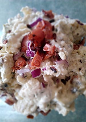 A picture of Blue Cheese Potato Salad.