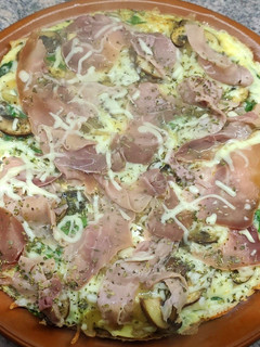 Una foto de Tortipizza de espinacas