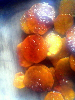 A picture of Cinnamon fried sweet potatoes.