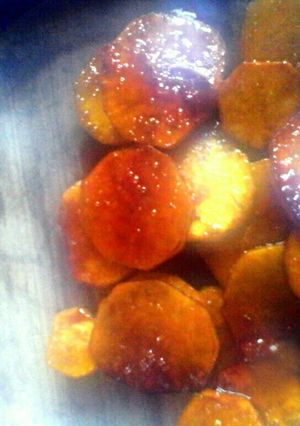 A picture of Cinnamon fried sweet potatoes.