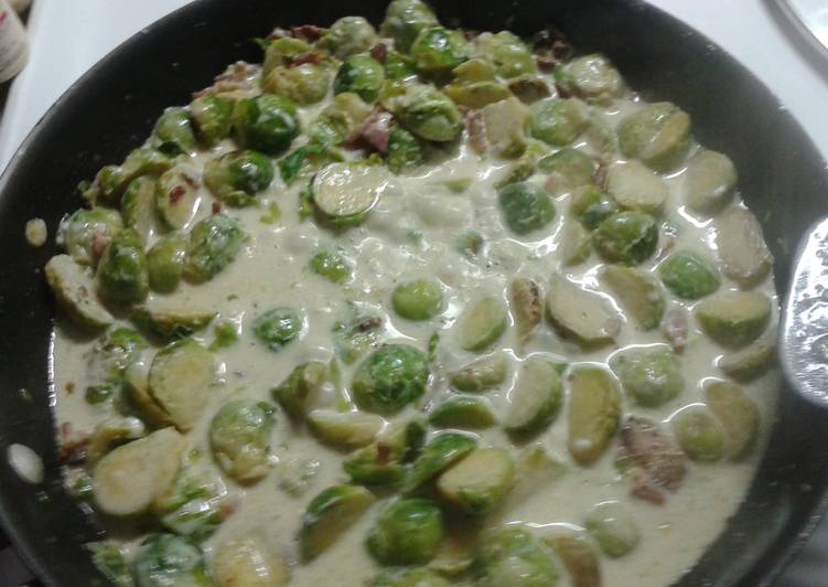 Recipe of Speedy Bacon Bleu Sprouts