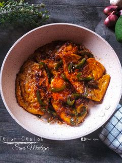 Foto resep Telur Ceplok Saus Mentega