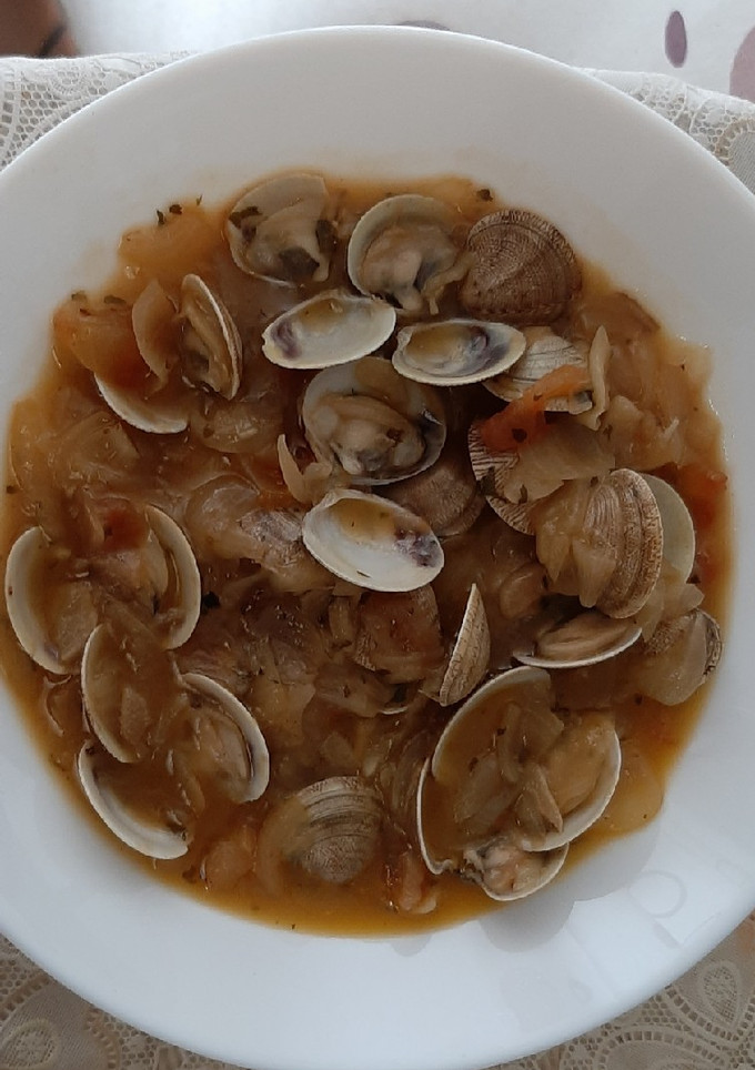 Una foto de Almejas a mi manera (Marinera)