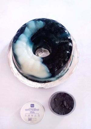 Foto resep Puding Telang susu