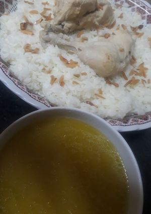 صورة لوصفة منسف دجاج