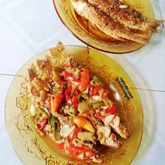 A picture of Cuan-Cuan Belanak (Indonesian Food).