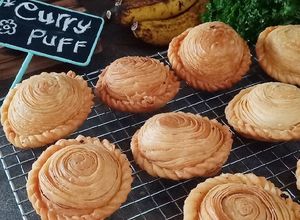 Foto resep Karipap Pusing Isi Pisang Cokelat dan Kentang Kari