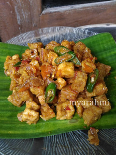 Foto resep Orek Tempe Basah Bumbu Ulek