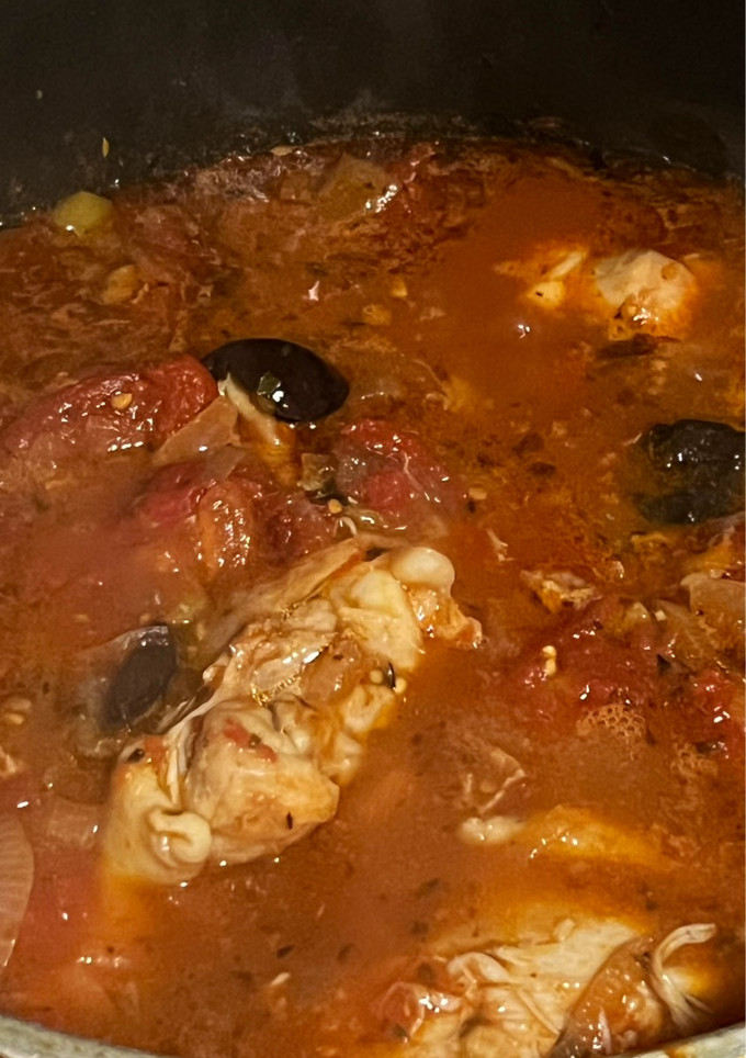 Una foto de Pollo mediterráneo