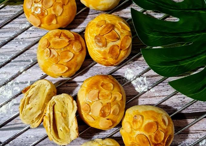 Resep Bakpia Almond Bakpia Kering Krispy Lembut Oleh Windu Restina Cookpad