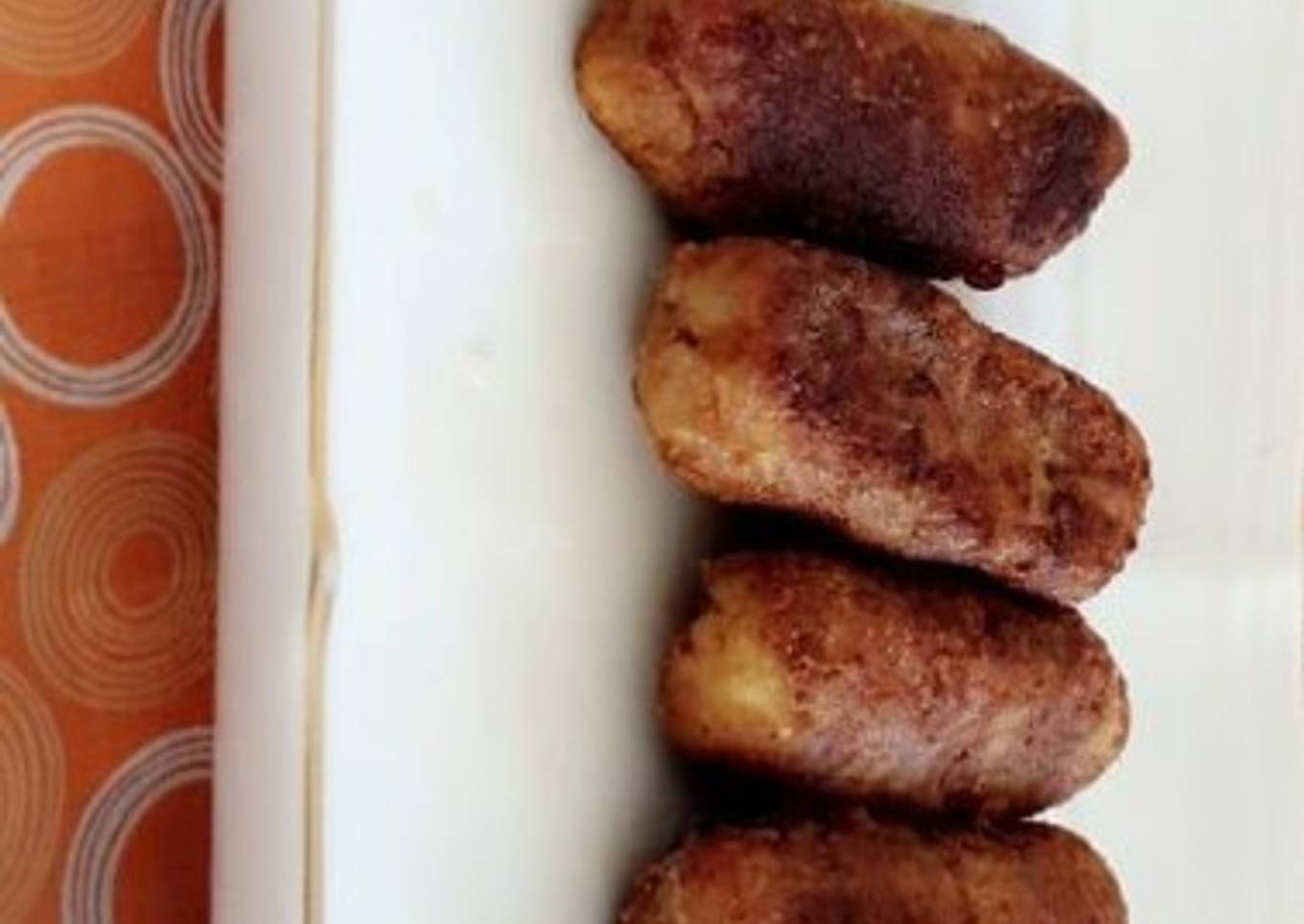 BBQ flavoured Potato cutlets   