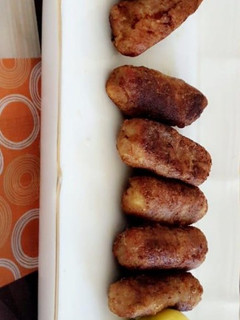 A picture of BBQ flavoured Potato cutlets .