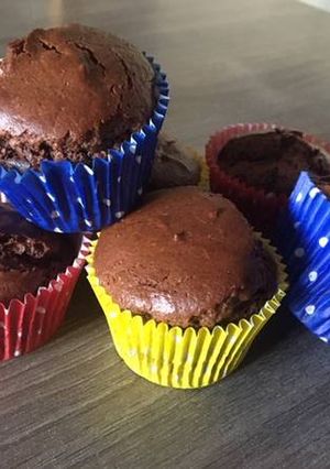 Une photo de Muffins tout choco