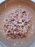 Risotto con radicchio, salsiccia e gorgonzola