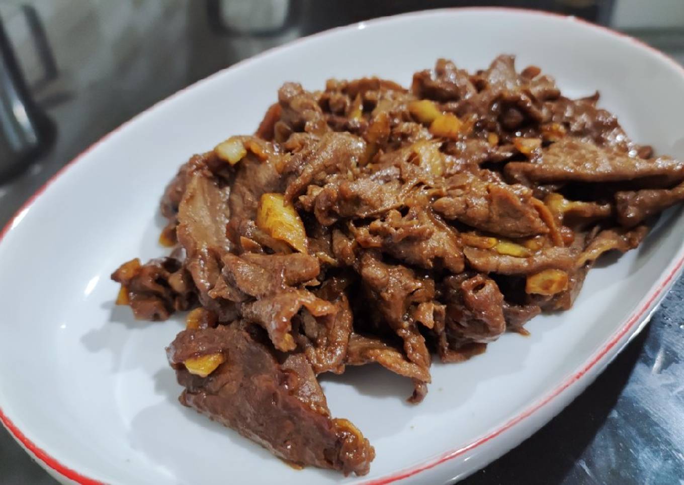 Beef lada hitam simpel