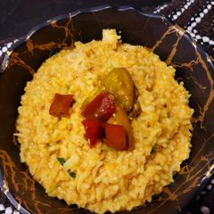 A picture of Tomato Dalia-Dal khichdi.