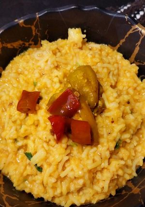 A picture of Tomato Dalia-Dal khichdi.