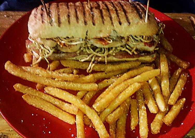 Tex's Chinese Style Pork & Chicken Panini π·ππ