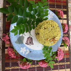 Kutki upma A picture of Kutki upma.