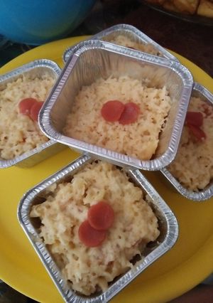 Foto resep Makaroni sosis schotel kukus