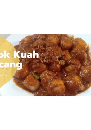 Foto resep Cilok Kuah Kacang