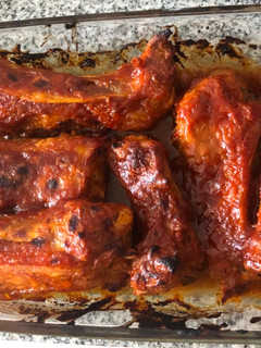 Una foto de Costillitas de cerdo BBQ