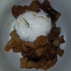 A picture of Apple Brown Betty.