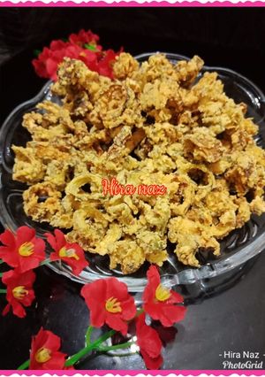 A picture of Crispy basani karela.