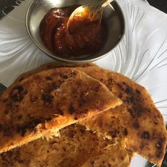 A picture of Radish Paratha.