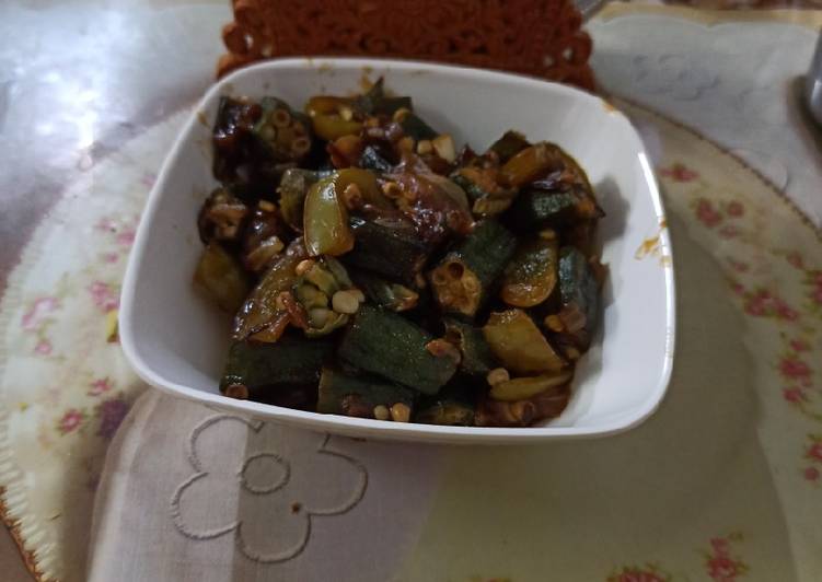Steps to Prepare Any-night-of-the-week Okra Manchurian