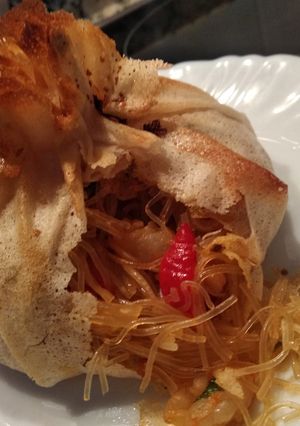 Una foto de Mini pastela de gambas