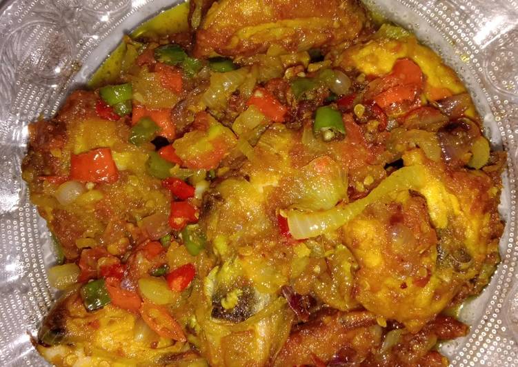 Resep Ayam bumbu iris, Enak