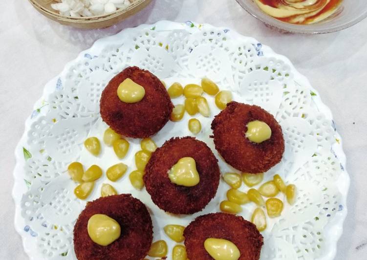 Easy Way to Make Perfect Paneer Corn balls