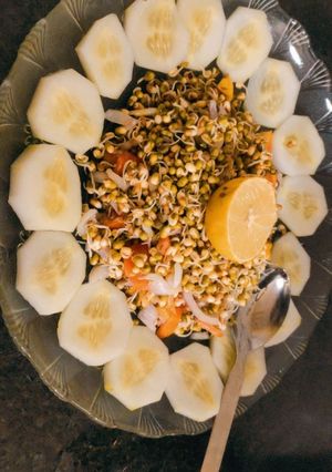 A picture of Sprout Salad.
