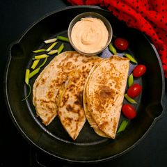 A picture of Chicken Quesadillas.