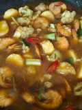 Udang Tofu Kembang Kol