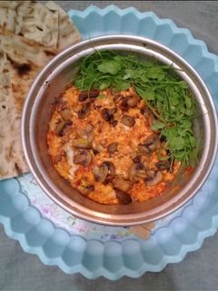 عکسی از دستور املت قارچ🍄🍄