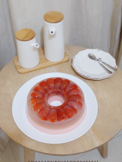 Foto resep Puding Strawberry